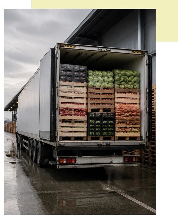 Перевозка плодоовощной продукции в Киров по цене от 5181 р. | Агросервис-Кри